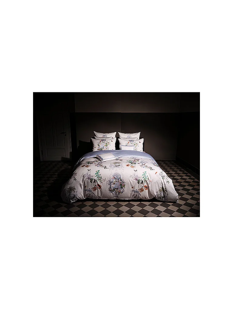 CHRISTIAN FISCHBACHER Funda nórdica de satén 140x200cm PEACOCK Blanco blanco
